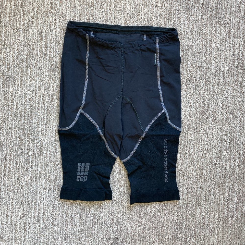 Men's Medium III Cep Compression Running Shorts Black